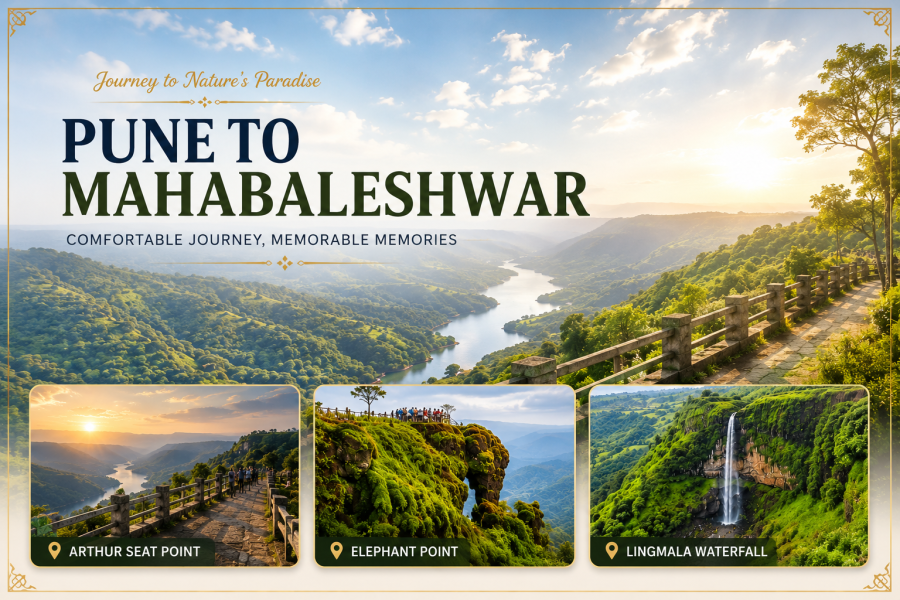 Pune to Mahabaleshwar Cab